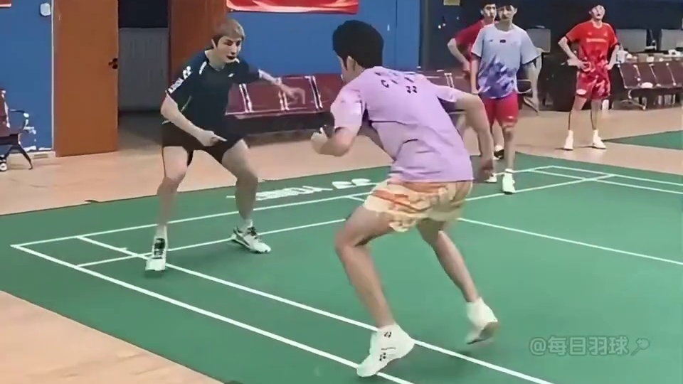 石宇奇强势登场，安赛龙与周天成首轮相遇 #石宇奇 #国羽 #羽毛球 #羽球人 #安赛龙