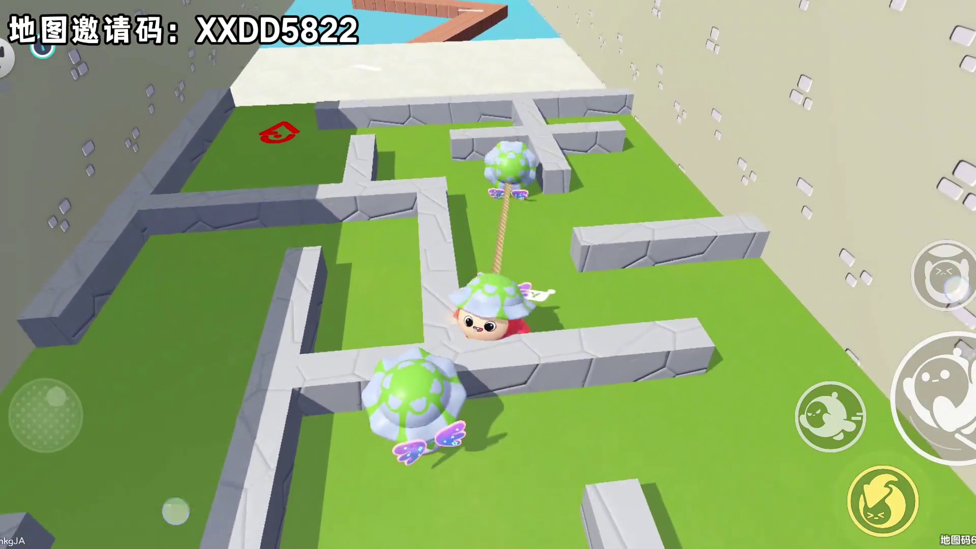 蛋仔派对：每过一关多一个累赘 最后直接变成蛋贩子？！ #