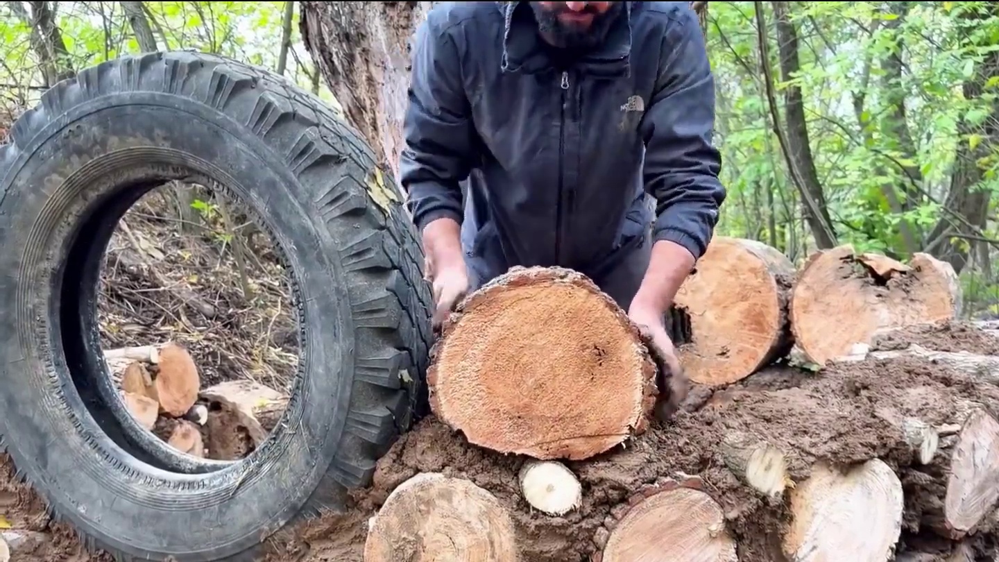 这才是最有安全感的庇护所，他的建造方式十分独特！ #野外建造 #荒野建造 #解压助眠
