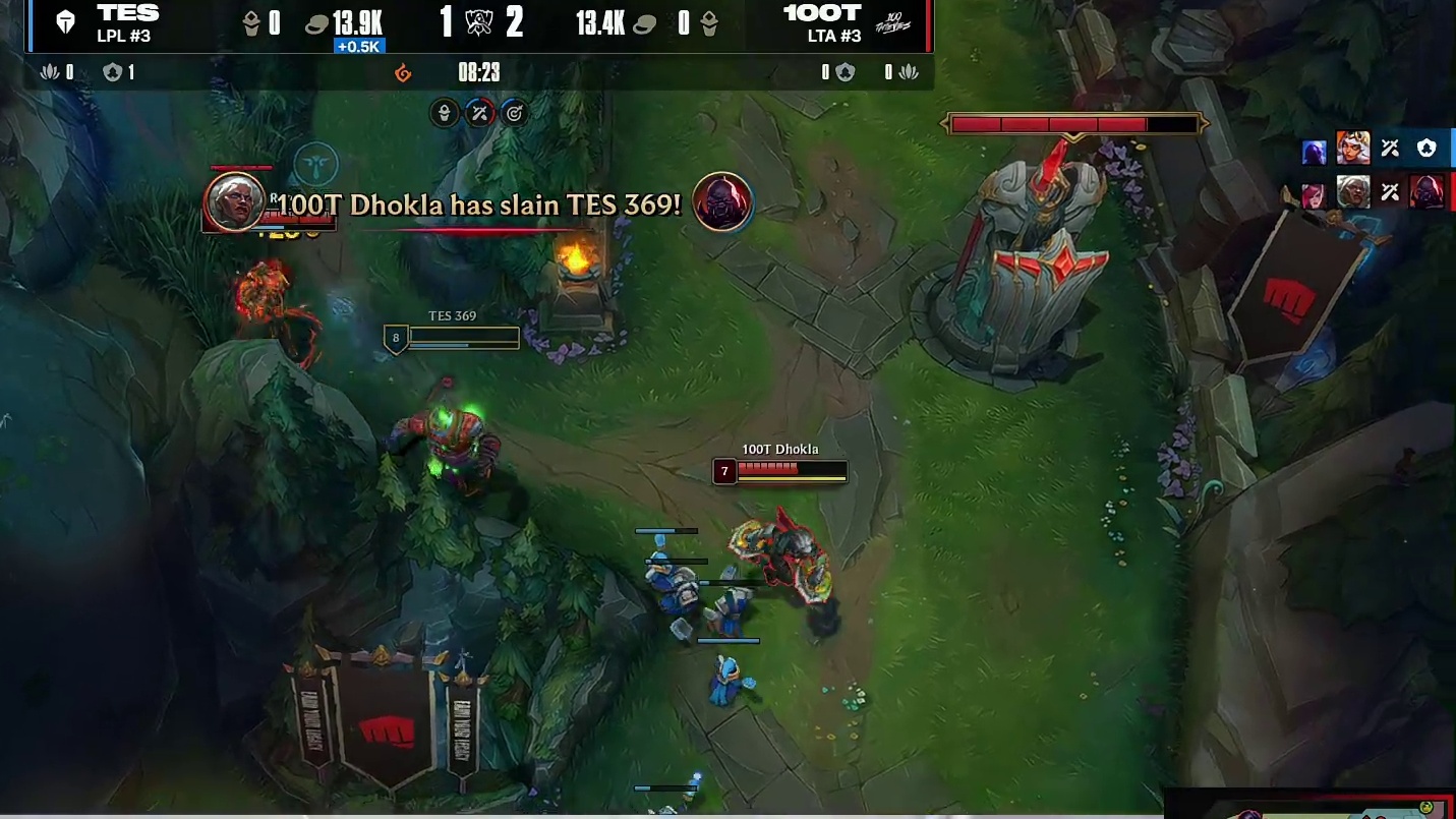 连吃两个大招，369再度被击杀