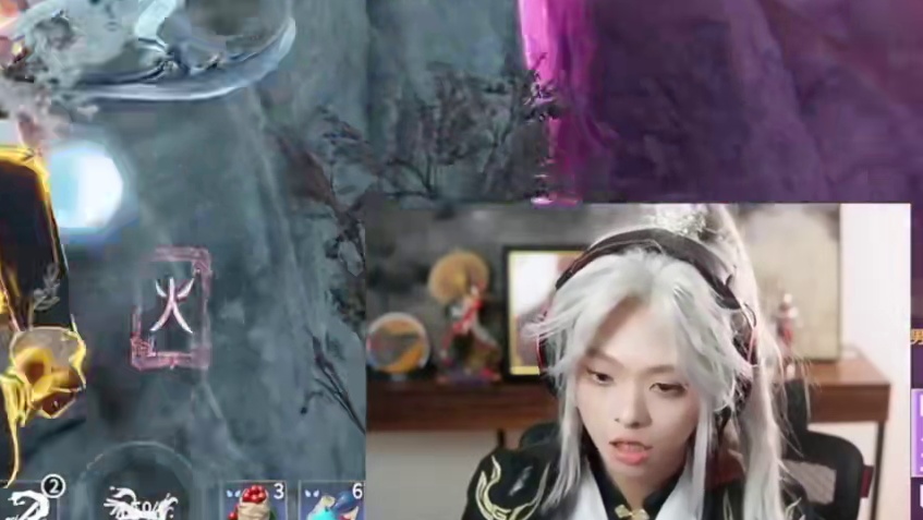 克烈捏蓝双三，差点给克烈装起来了 #人机克烈#永劫无间#永劫无间侠风赛季#永劫侠风赛季正式上线#无间