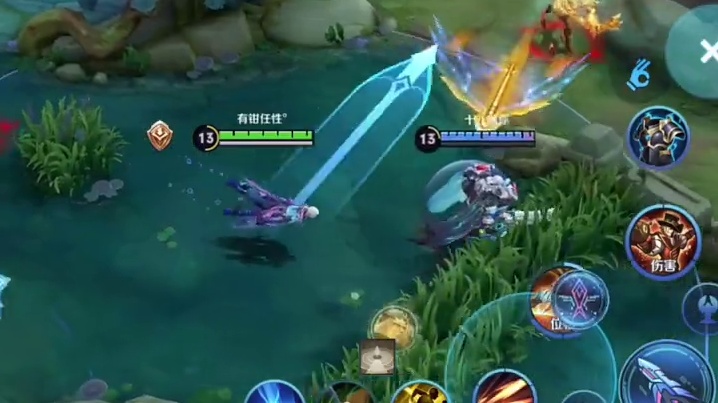 被打成丝血的马克在快要被带走的时刻这蔡文姬一下把他血量回了上来太到位了吧