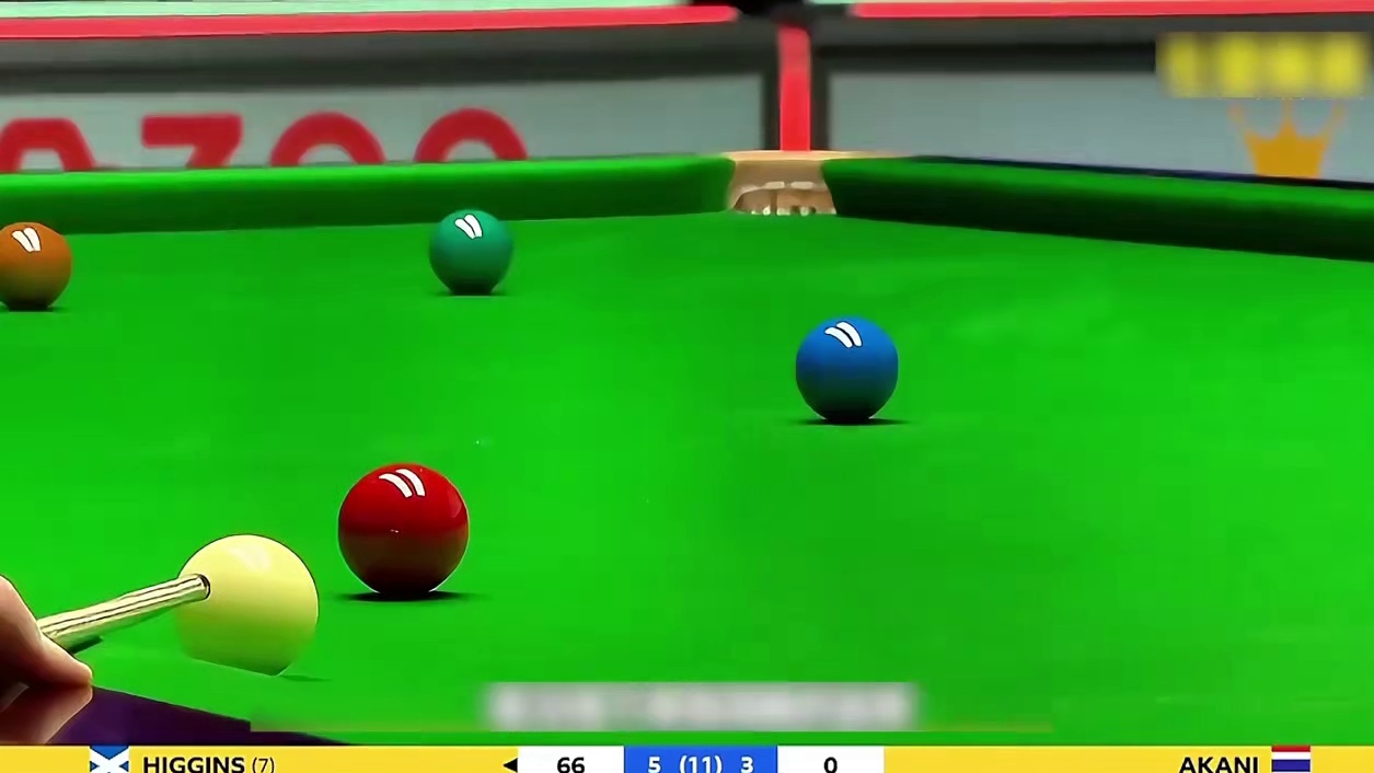斯诺克的翻袋之王，希金斯连续翻袋引爆全场