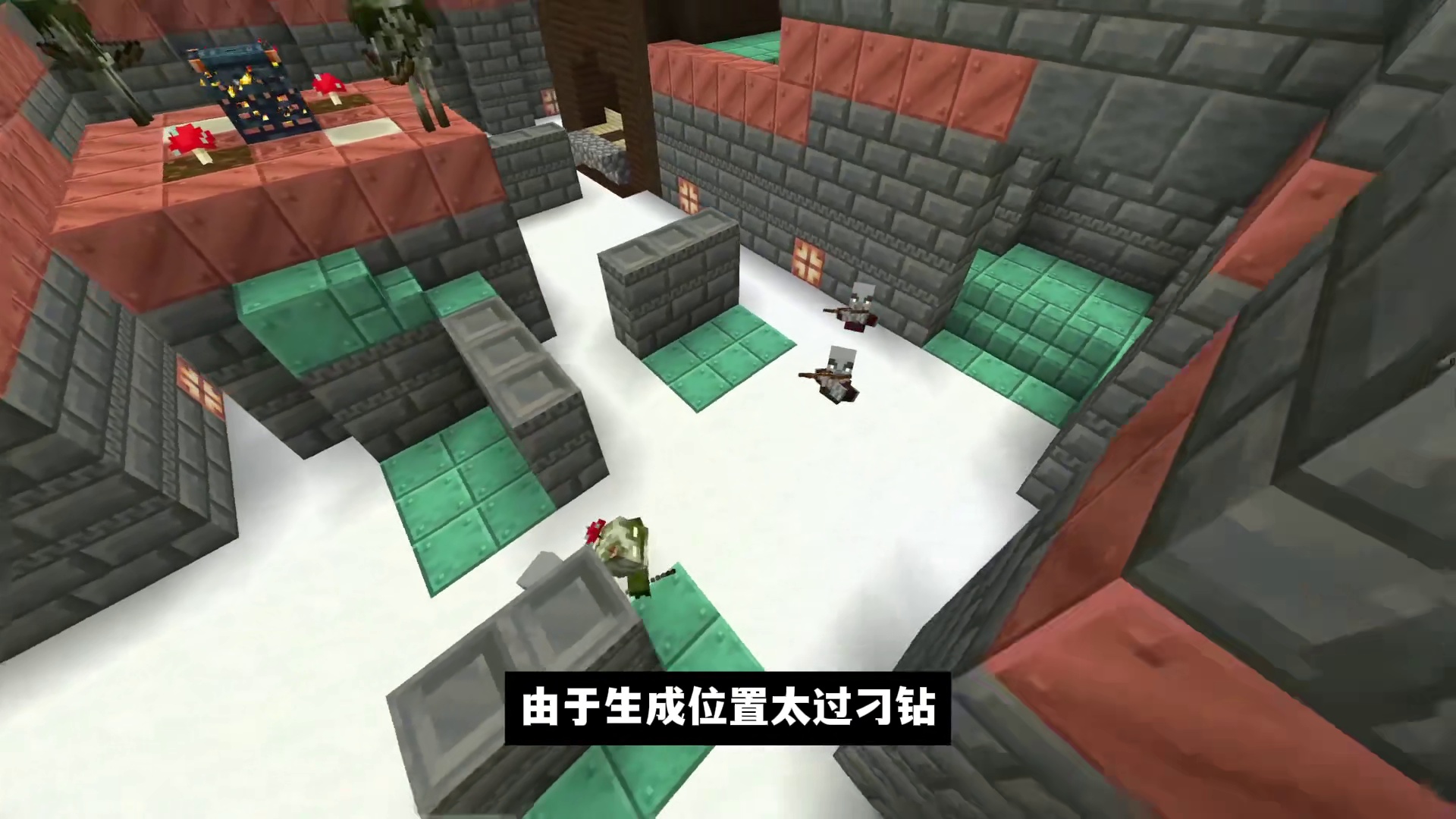 我的世界：林地府邸爆改成猫咖，咱就是说喜欢撸猫的小伙伴有福了 #我的世界 #游戏内容风向标 #无搭子