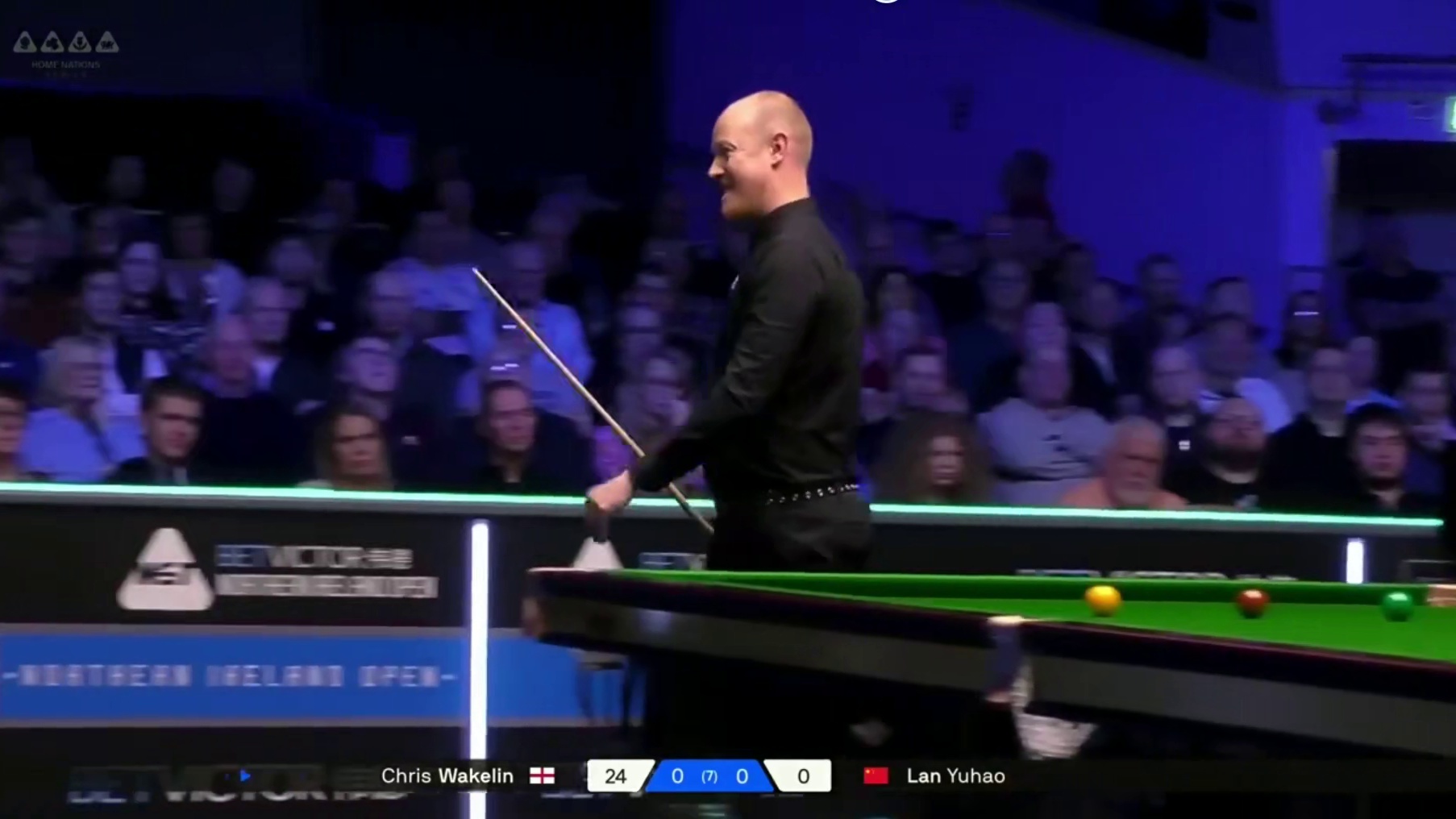 2025北爱尔兰公开赛：蓝裕豪vs韦克林！