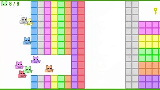 偽人太多，我受不了了?。。?！ #楚河 #picopark #搞笑 #steam游戲