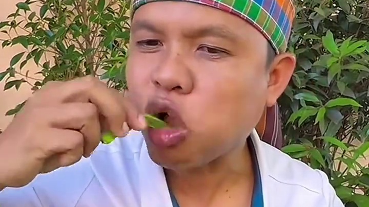 黄花蔺酸辣️木瓜丝新鲜跳跳虾