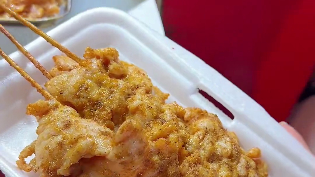 在厦门的老街吃到了会跳舞的里脊肉