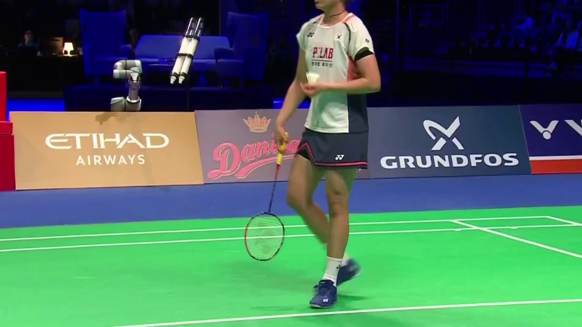 开局王祉怡一度以18-10领先，安洗莹顶住压力，连追八分，以24-22夺得冠军