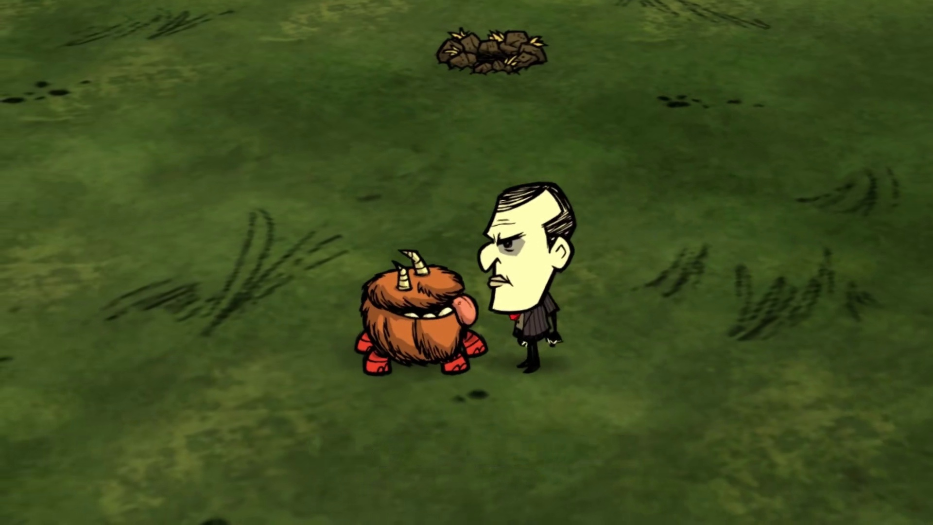 饥荒《深度探索》切斯特，前期的得力小帮手 #饥荒 #饥荒联机版 #饥荒新手教程 #青年创作者成长计划