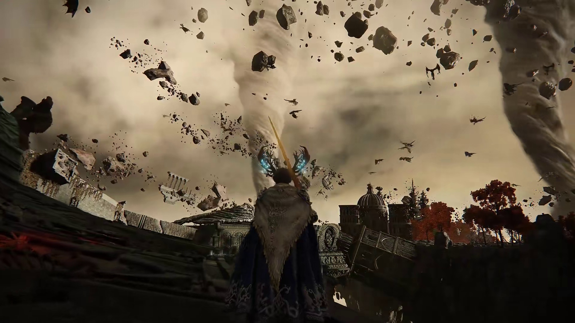 来感受一下这个充满《剑与魔法》的世界吧，像不像小时候幻想的场景#艾尔登法环 #游戏风景 #steam