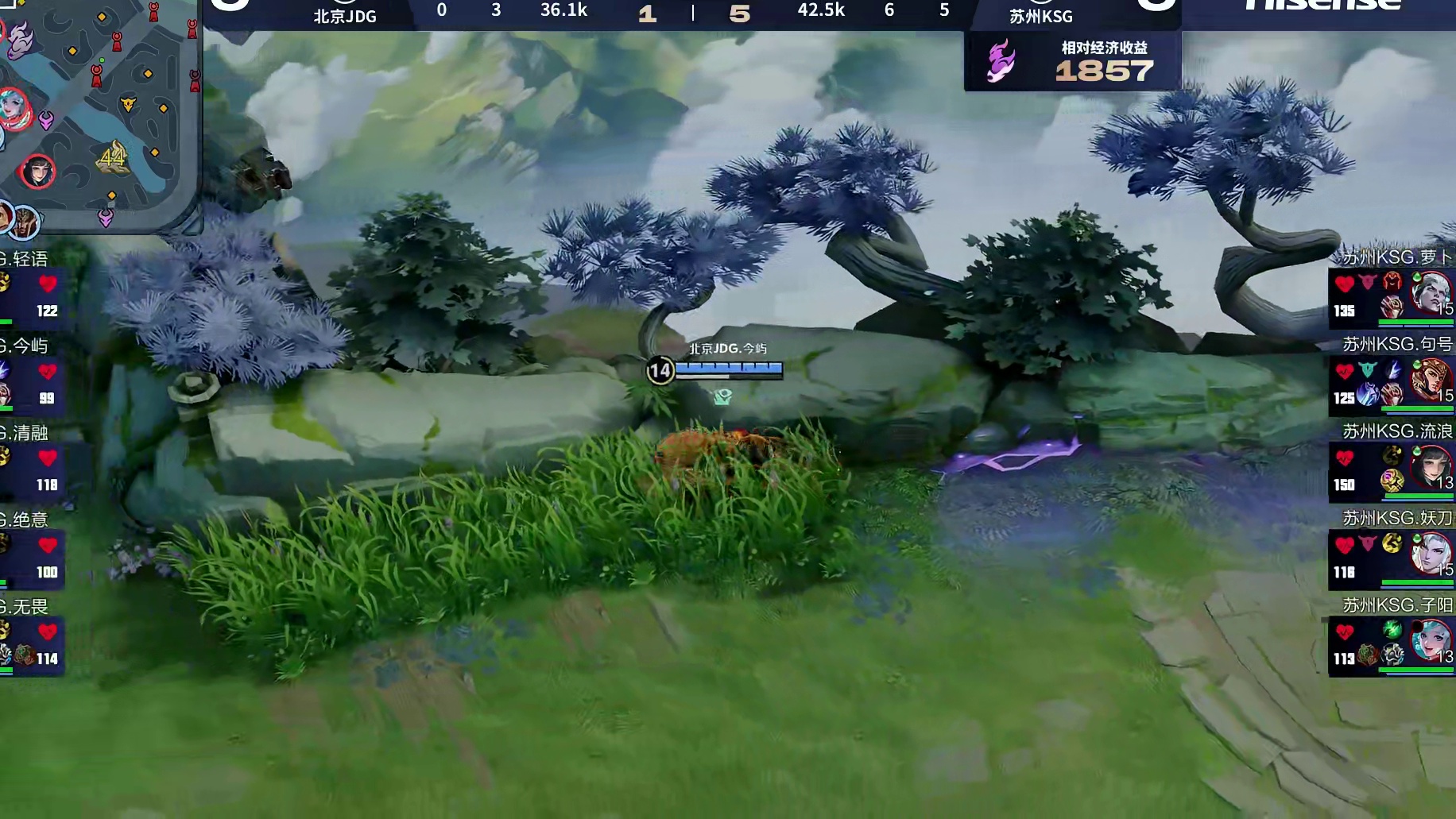 萝卜司空震反包击杀带线的裴擒虎