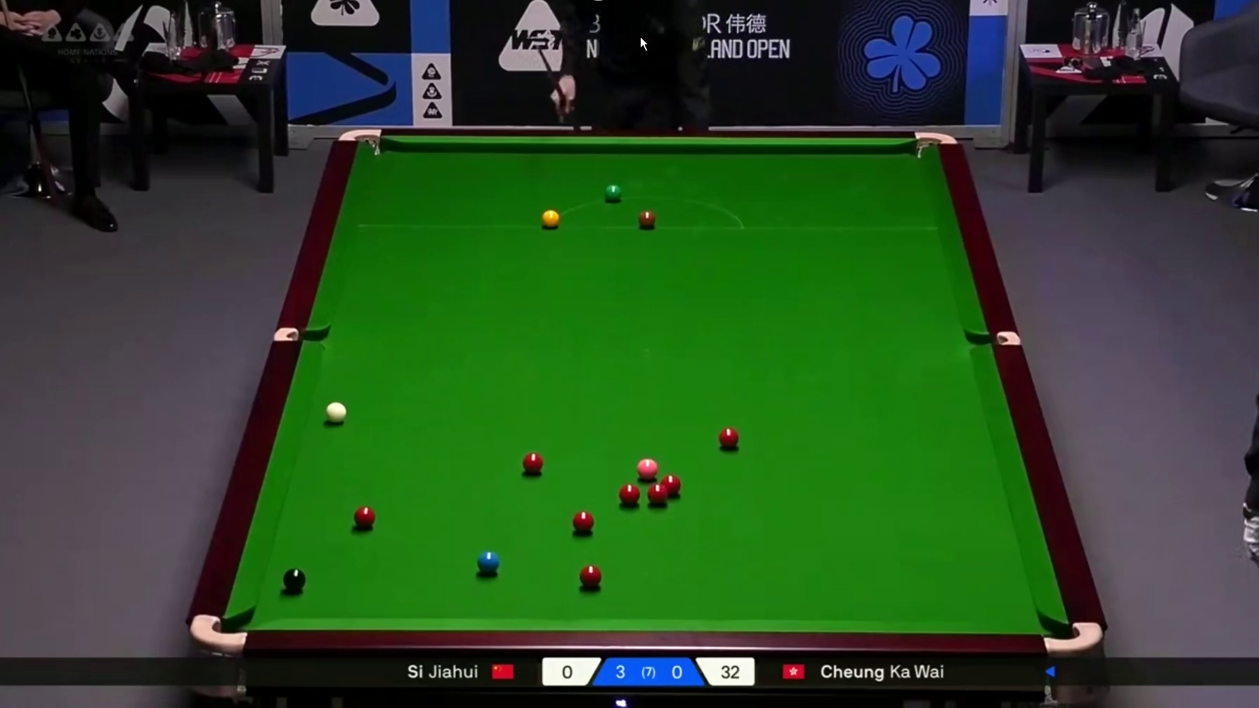 2025北爱尔兰公开赛：斯佳辉vs张家玮