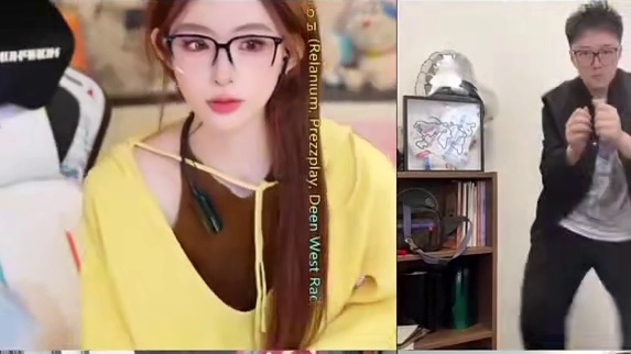 浩南又开大了.怪咖浩南秀比学小叮当跳舞被老白嘲讽四个人没一个有人样.结果浩南直接拿出老白表情包回击#