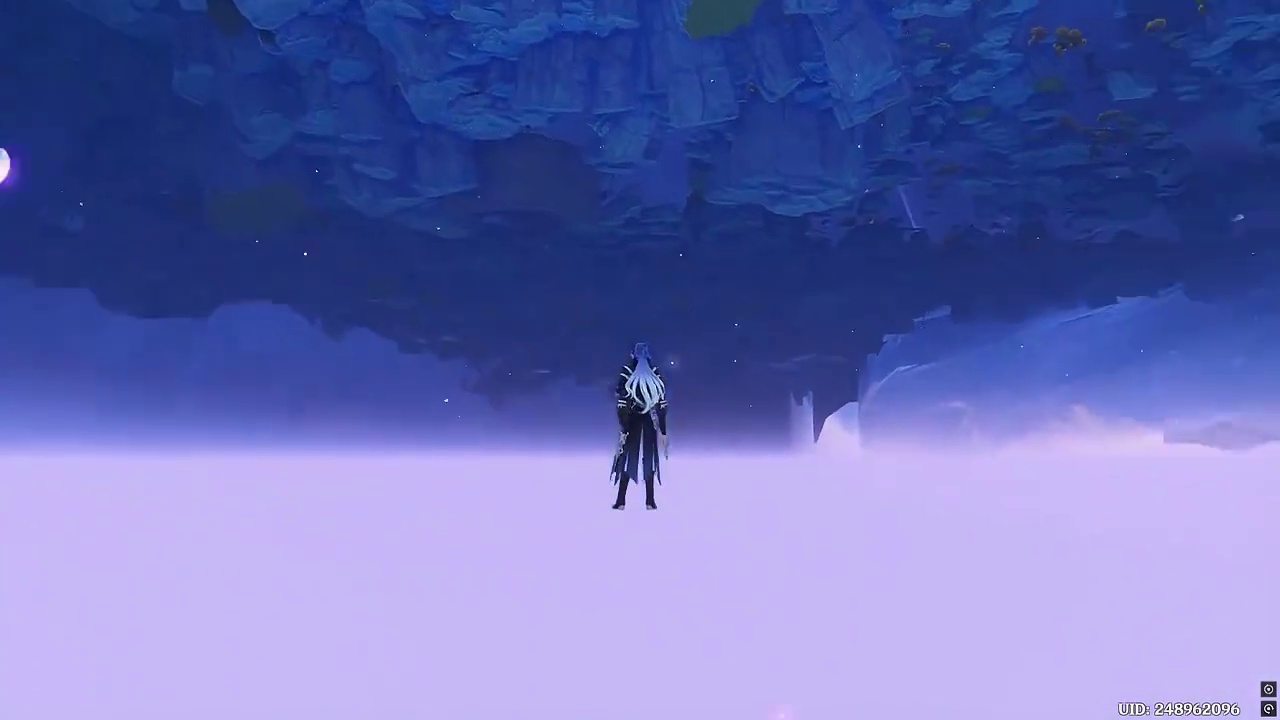 【原神】离谱！我居然把天空岛卡进了尘歌壶里？渊下宫惊现龙脊雪 #原神 #挪德卡莱 #空月之歌