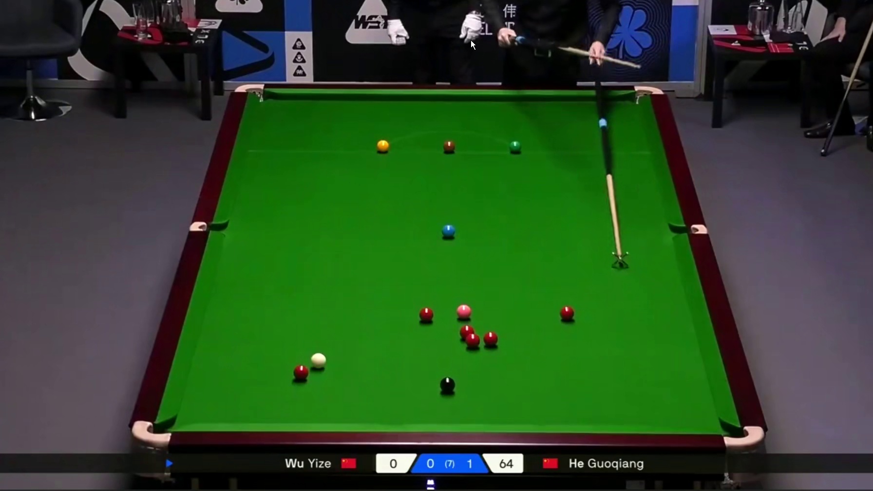 2025北爱尔兰公开赛：吴宜泽vs贺国强