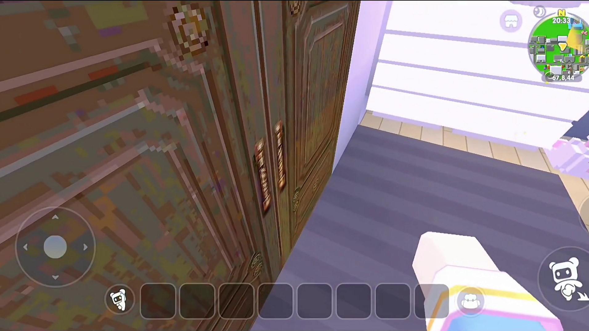 迷你世界：变态表哥！半夜有人撬门…害怕