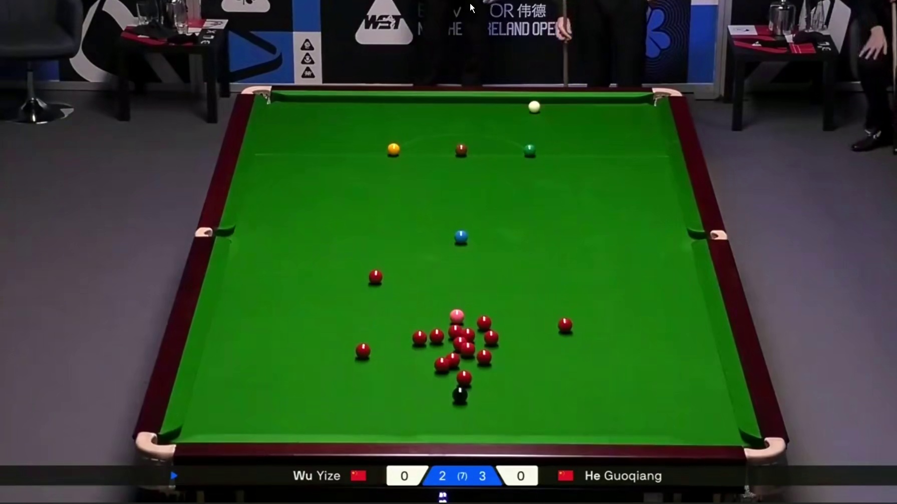 2025北爱尔兰公开赛：吴宜泽vs贺国强