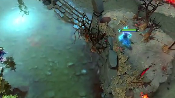 束手束脚女王，打爆线霸火女#DOTA2 #DOTA