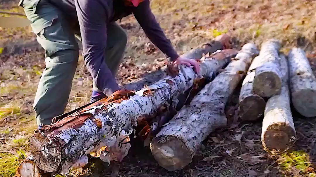 如果你在睡前刷到这条视频~那我祝你美美进入梦乡~~ #雪地庇护所  #荒野建造  #庇护所建造  #