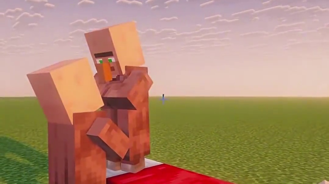 三个人在一张床上睡觉 #我的世界#mc不灭