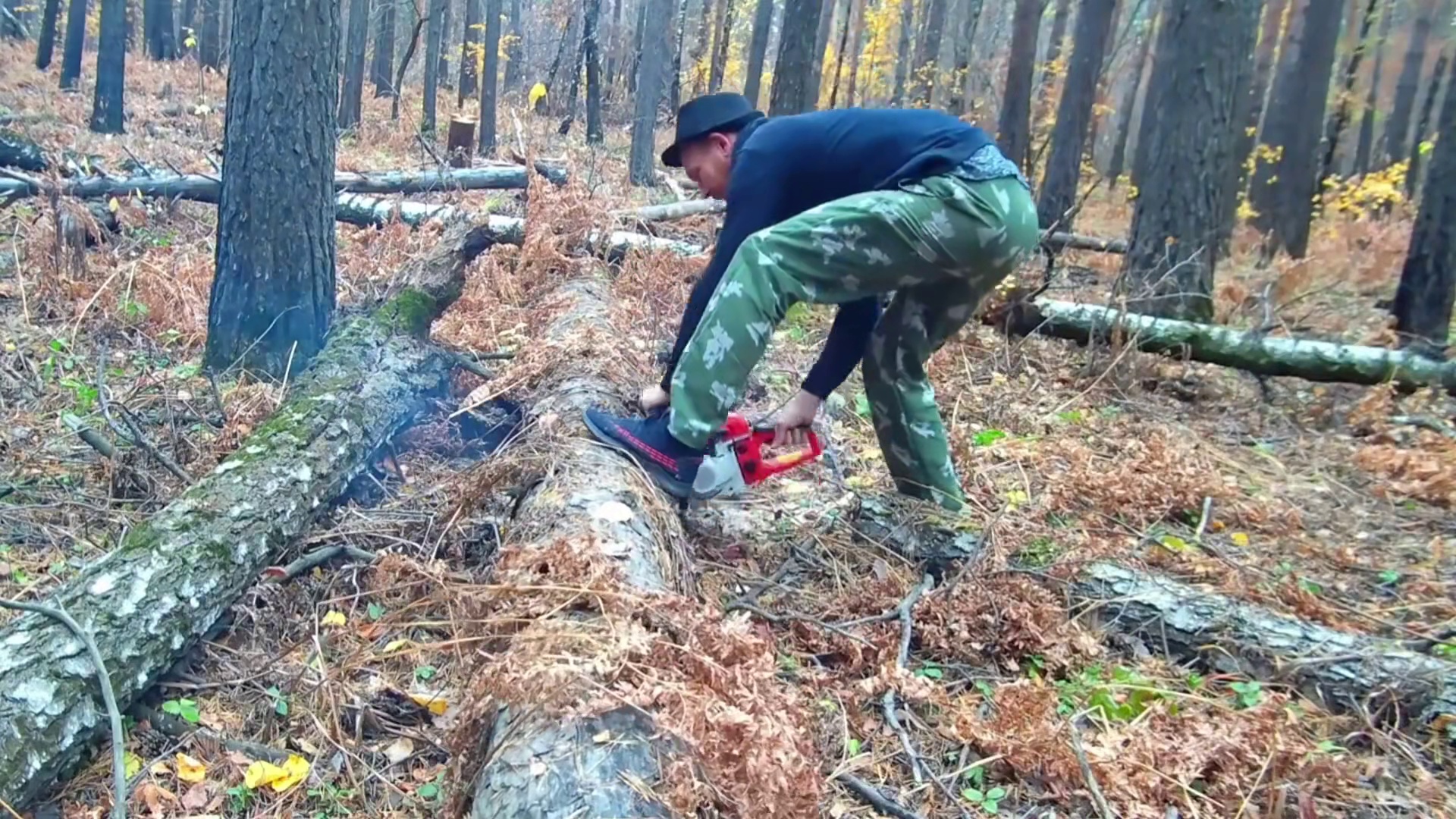 一口气看完男人在西伯利亚的冬季，打造一座隐蔽的地下庇护所！ #野外建造 #解压助眠 #荒野建造