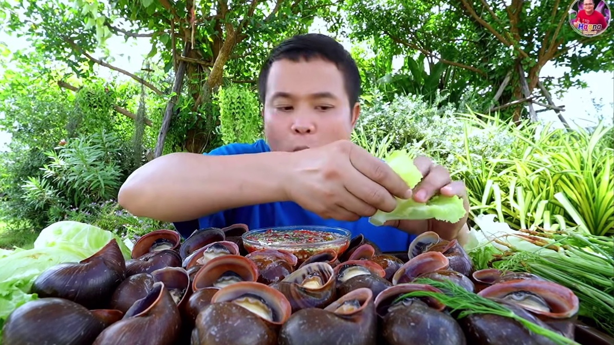 完整版泰式酸辣剁椒汁‍鲜嫩️大土螺 #泰国大叔#泰国美食#内容启发搜索 #种草激励计划 #全民任务