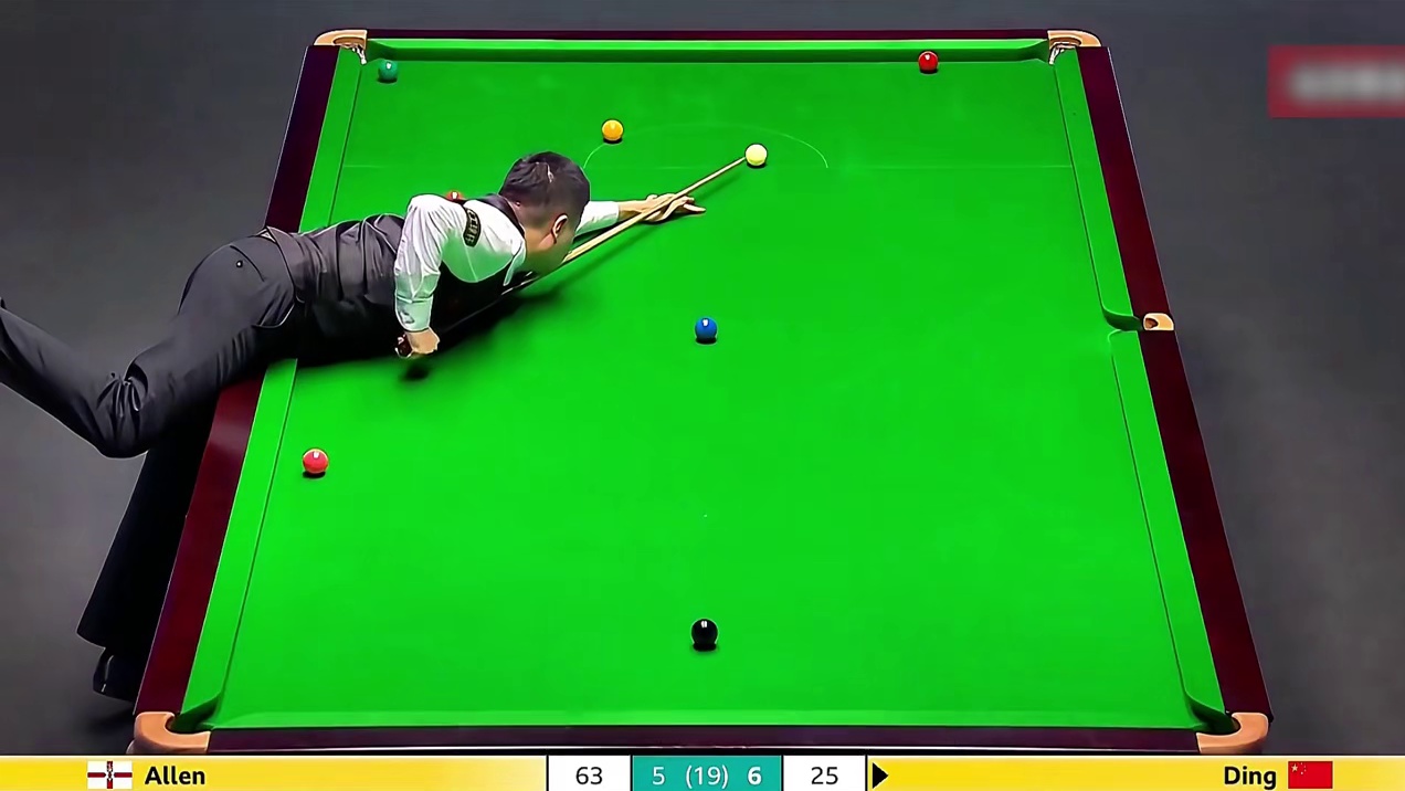 丁俊晖最精彩的防守局，连轰刁钻斯诺克
