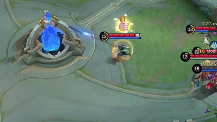 完全不加班，GZG乘胜追击，13分钟拿下比赛，2:0获得胜利#决胜巅峰全球电竞 #决胜巅峰 #决胜巅