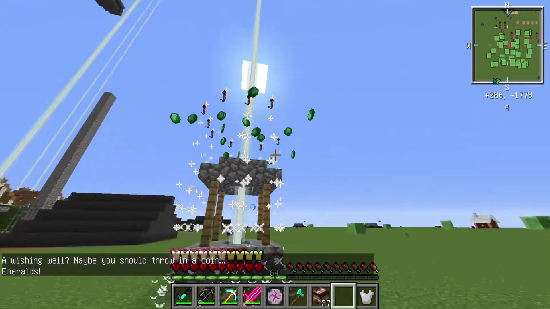 【叶枫我的世界】HIM幸运生存来了 #叶枫的日常 #我的世界 #幸运方块