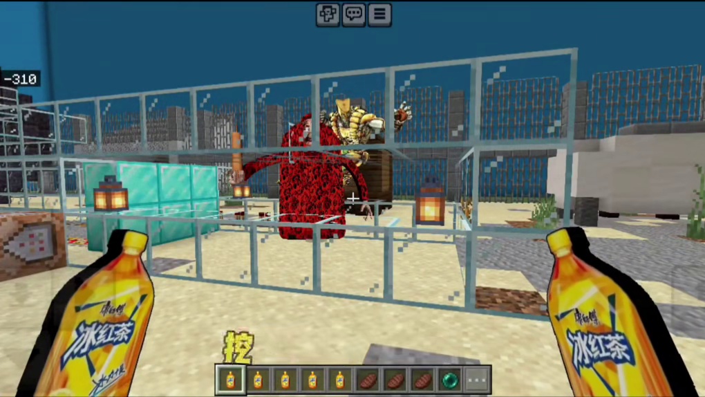 今天逃离时停老太，当然也是来自表弟的视角  #我的世界#挖掘机里腌萝卜 #挖掘机里腌萝卜咿呀咿呀哟 