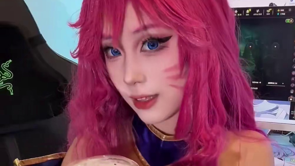 是谁天天喊阿狸返场！ #阿狸#库迪超神南⽠ #库迪超神时刻 #库迪联名英雄联盟总决赛 #喝彩喝库迪