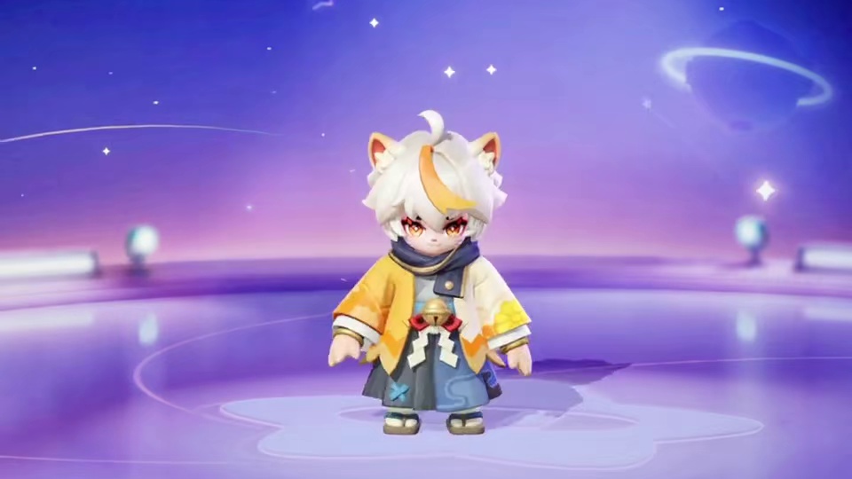 元梦新时装初阳金菊幸爆料！手里拿着扇子居然发光？#元梦之星#元梦金牌解说报道#元梦偶像季 #元梦之星