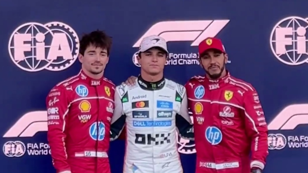 墨西哥排位赛：诺里斯夺争冠关键杆位，法拉利首次双车进排位前三，汉密尔顿刷新赛季最佳排位成绩！