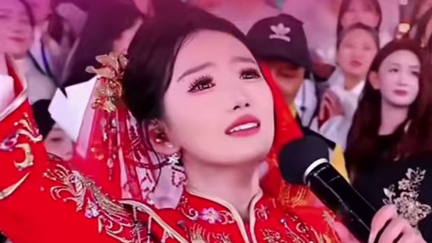 #木森大舞台"双簧演唱"《#哑巴新娘 》，新娘台上演 #梦舞 幕后唱，#木森 多次试探真假