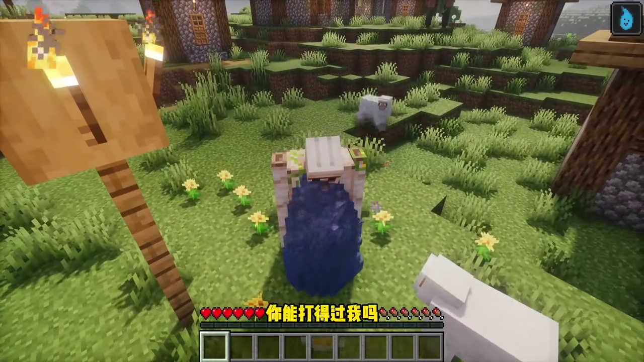 MC当我变成了一团水该如何生存?! #我的世界#minecraft#游戏内容风向标#MC生存日记#青
