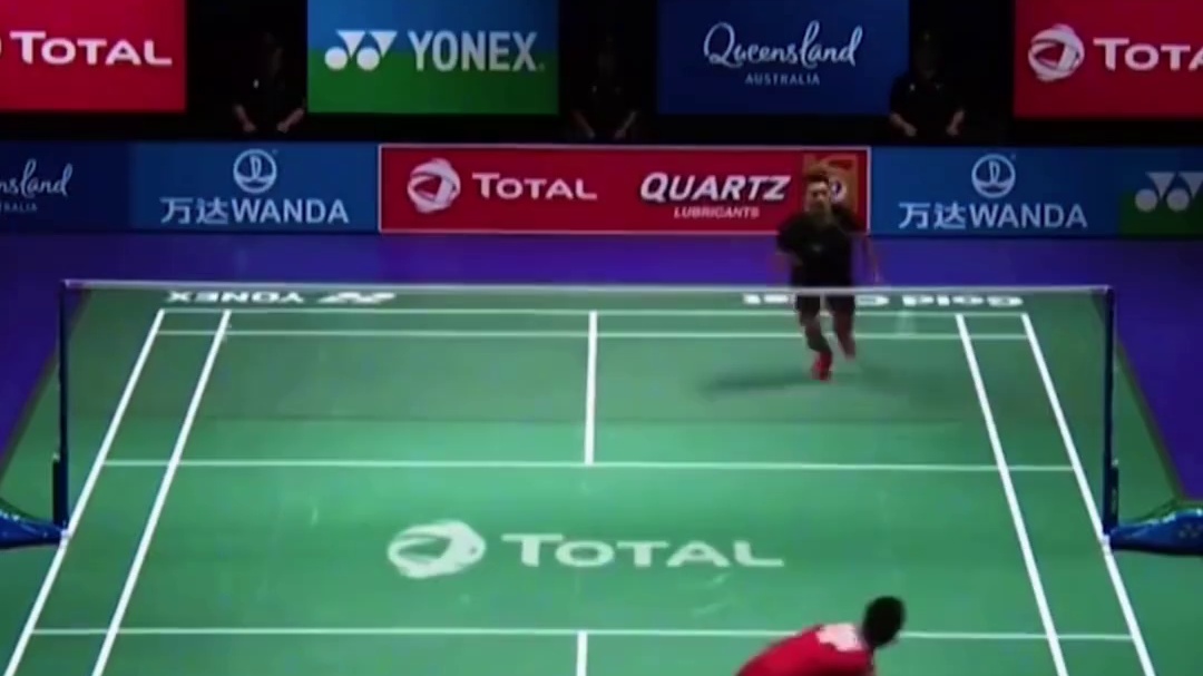 学会这招太极丹打法，你就是球场老手！ #羽毛球  #单打  #林丹  #安赛龙