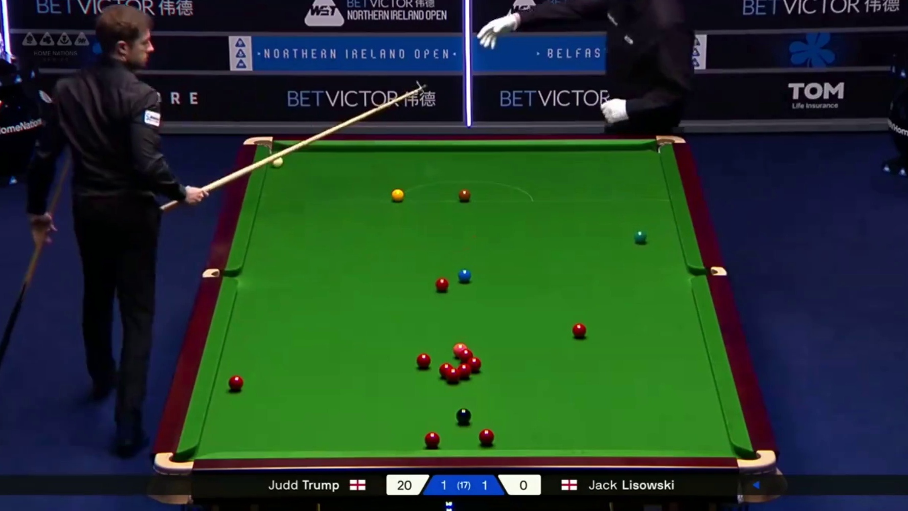 2025北爱尔兰公开赛：利索夫斯基vs特鲁姆普