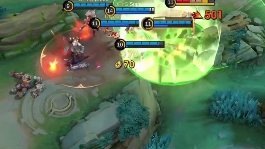 DFYG完美开团，Yione斩获三连无双#决胜巅峰全球电竞 #决胜巅峰 #决胜巅峰中国大师赛