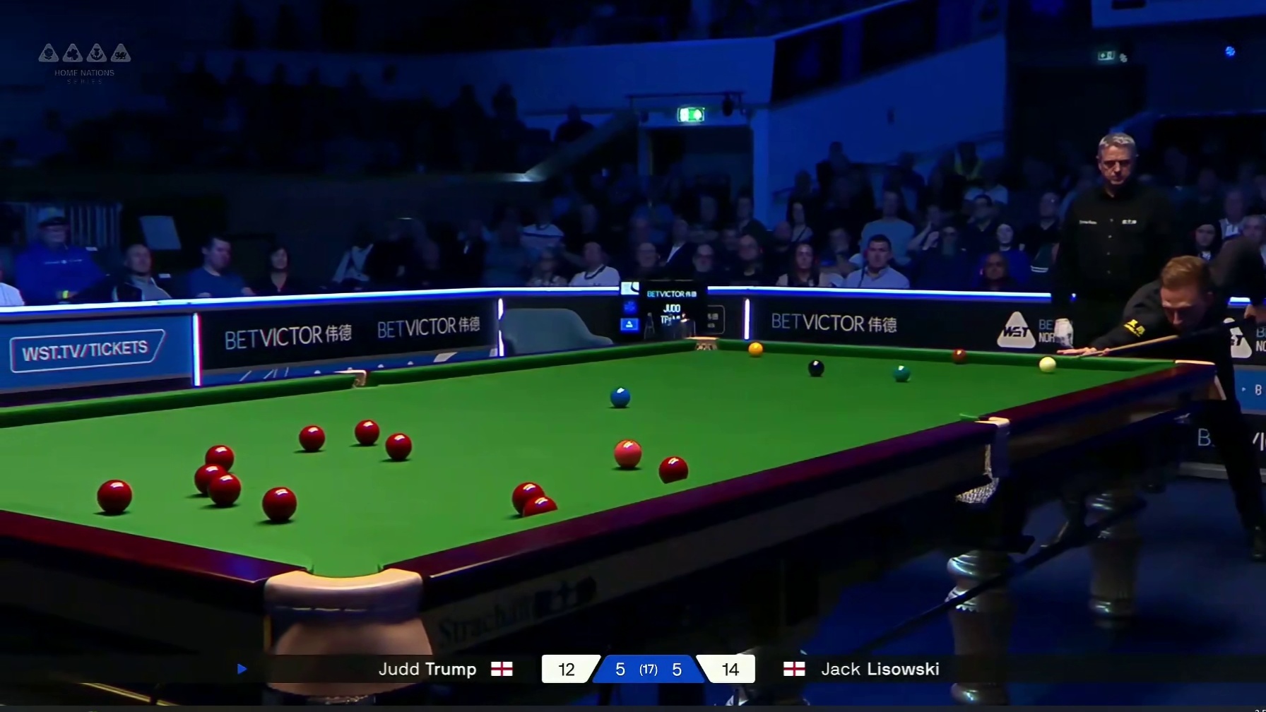 2025北爱尔兰公开赛：利索夫斯基vs特鲁姆普