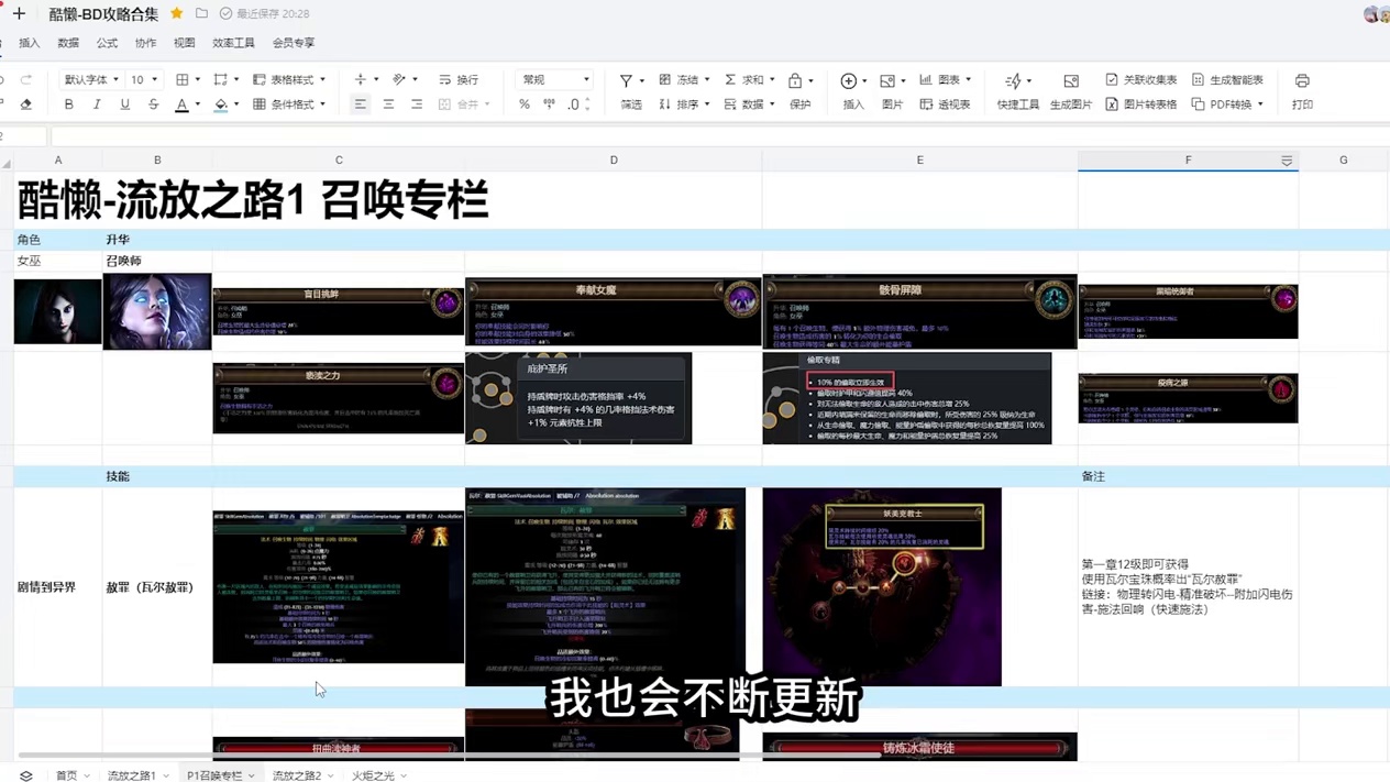 S28召唤开荒BD合集推荐！召唤常用灵体和幻化守卫搭配！ 