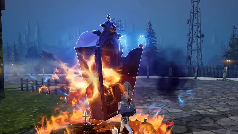 想不想在庄园里，体验一次“灵魂出窍”？全新万圣节家具【灵灯烛影】系列将于10月30日正式上线！一同在