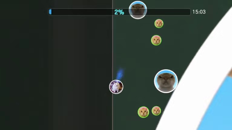 吞噬宇宙:小球吞噬一切！#球球大作战君山#球球霸屏挑战 #球球吞噬宇宙#最炫民族风 #这个游戏很好玩