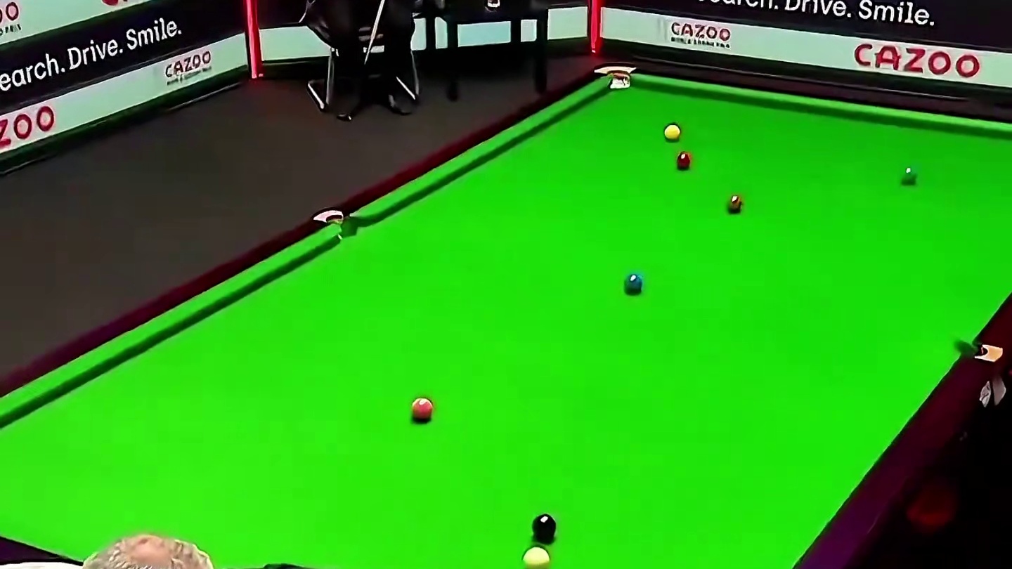 赵心童豪横连环爆杆，古尔德气的直接将球打飞球台