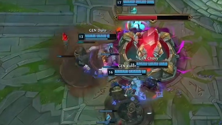 GEN 3:1 HLE 晋级淘汰赛下一轮 #GEN战胜HLE   #S15淘汰赛   #英雄联盟S1