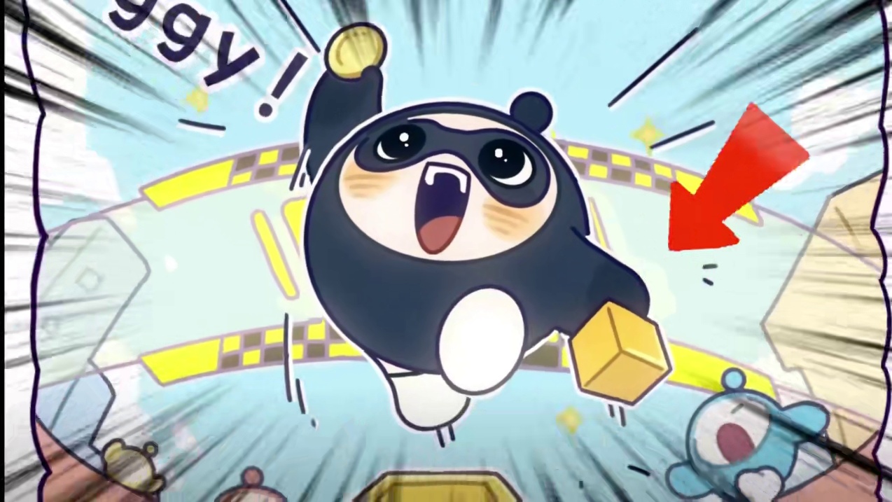 蛋仔派对:墓碑的秘密，小黑非常的安全 