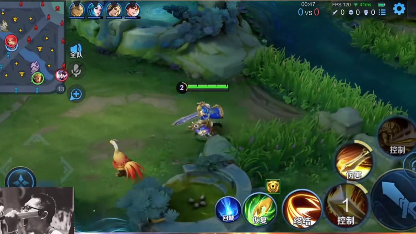 亚瑟完整对局,超神逆风翻盘输出拉满