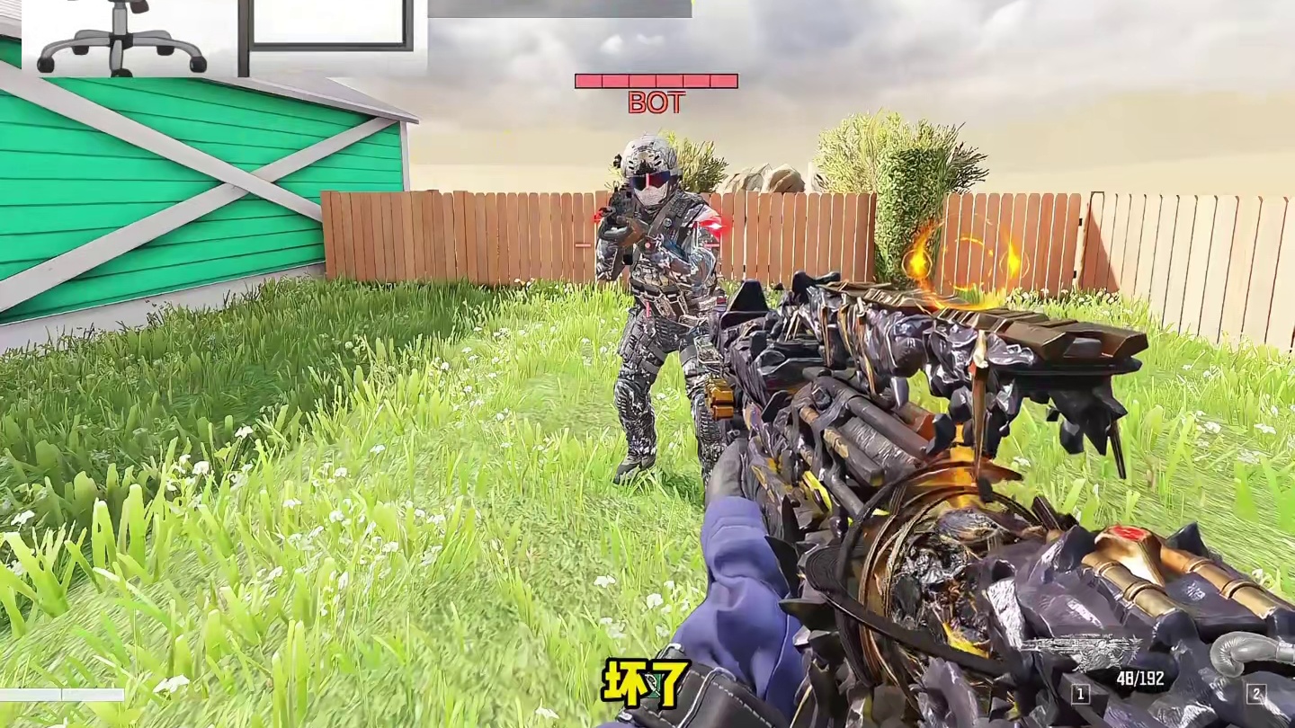 天呐！我的AK117作战时竟突然炸膛，太惊人了！