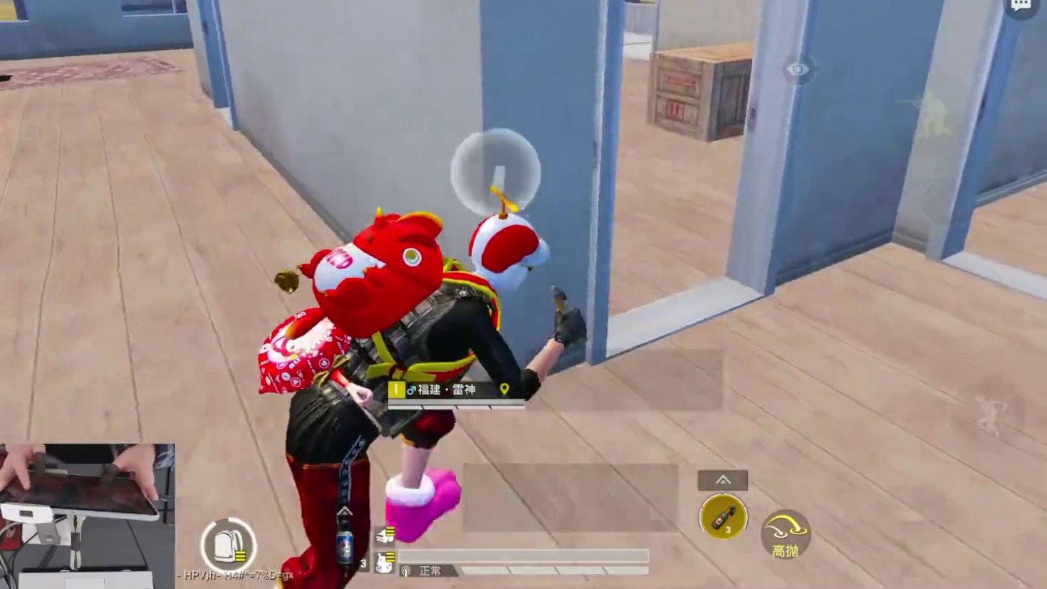 不拿枪只用手雷投掷物1v4