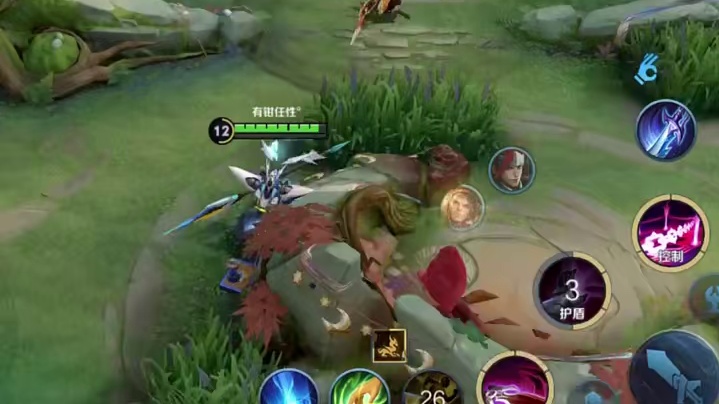 吕布在这一锤三蔡文姬就非得空了二技能再来加大招影响不大这把稳了